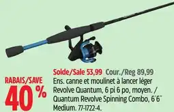 Canadian Tire Quantum Revolve Spinning Combo, 6´6˝ Medium offer