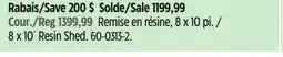 Canadian Tire 8 x 10´ Resin Shed offer