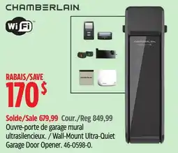 Canadian Tire Wall-Mount Ultra-Quiet Garage Door Opener offer