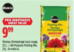 Canadian Tire Miracle-Gro All-Purpose Potting Mix offer