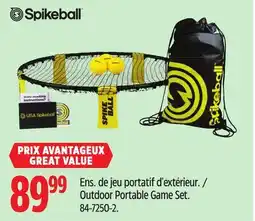 Canadian Tire Outdoor Portable Game Set offer