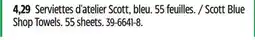 Canadian Tire Armor All Scott Blue Shop Towels offer