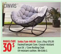 Canadian Tire CANVAS Cove Rocking Chair offer