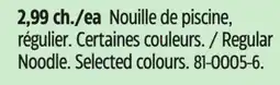 Canadian Tire Regular Noodle offer