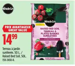 Canadian Tire Miracle-Gro Raised Bed Soil offer