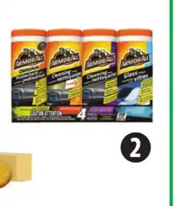 Canadian Tire Armor All 4-Pk Wipes Including Protectant offer