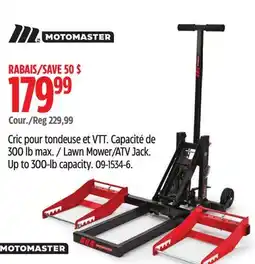 Canadian Tire MotoMaster Lawn Mower/ATV Jack offer