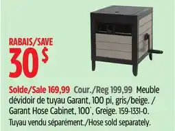 Canadian Tire Garant Hose Cabinet, 100´, Greige offer