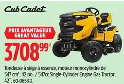 Canadian Tire Cub Cadet 547cc Single-Cylinder Engine Gas Tractor offer