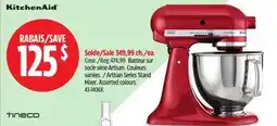 Canadian Tire Artisan Series Stand Mixer offer