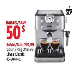 Canadian Tire De'Longhi Linea Classic offer