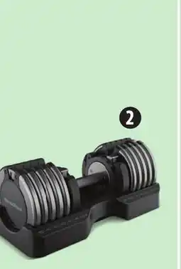 Canadian Tire NordicTrack Select-A-Weight Single Adjustable Dumbbell, 55-lb offer