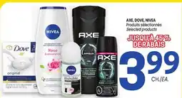 Uniprix AXE, DOVE, NIVEA Produits sélectionnés / Selected products offer