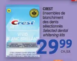 Uniprix CREST Ensembles de blanchiment des dents sélectionnés/ Selected dental whitening kits offer