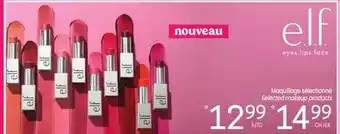 Uniprix ELF Maquillage sélectionné/Selected makeup products offer