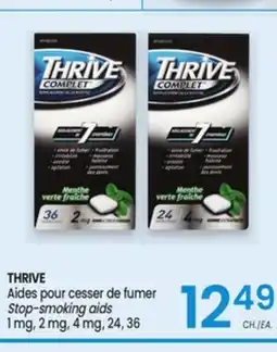 Uniprix THRIVE Aides pour cesser de fumer/ Stop-smoking aids 1 mg, 2 mg, 4 mg offer