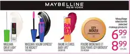 Uniprix MAYBELLINE NEW YORK Maquillage sélectionné/Selected makeup products offer