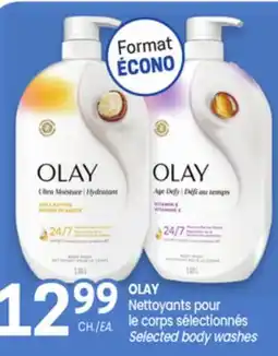 Uniprix OLAY Nettoyants pour le corps sélectionnés / Selected body washes offer