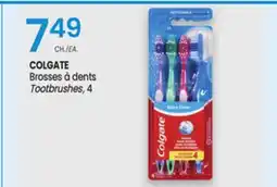 Uniprix COLGATE Brosses à dents /Tootbrushes offer