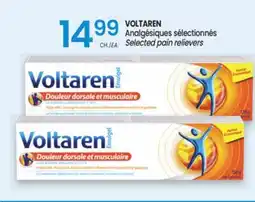Uniprix VOLTAREN Analgésiques sélectionnés / Selected pain relievers offer