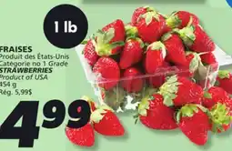 IGA STRAWBERRIES offer