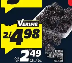 IGA BLACKBERRIES offer