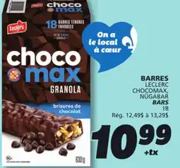 IGA LECLERC CHOCOMAX, NÜGABAR BARS offer