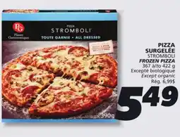 IGA STROMBOLI FROZEN PIZZA offer