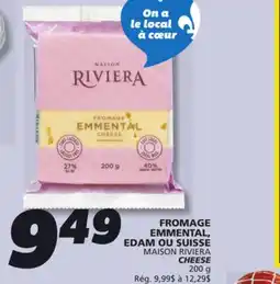 IGA MAISON RIVIERA CHEESE offer