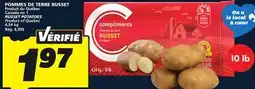 IGA RUSSET POTATOES offer