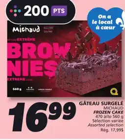 IGA MICHAUD FROZEN CAKE offer