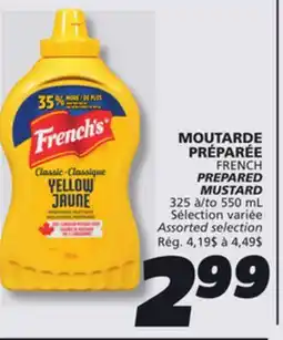 IGA FRENCH PREPARED MUSTARD offer