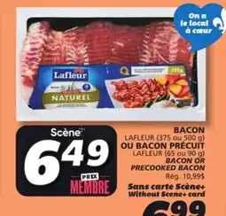 IGA LAFLEUR BACON OR PRECOOKED BACON offer