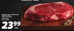 IGA STERLING SILVER STRIP LOIN STEAK offer