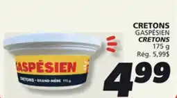 IGA GASPÉSIEN CRETONS offer