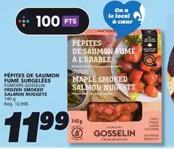 IGA FUMOIRS GOSSELIN FROZEN SMOKED SALMON NUGGETS offer