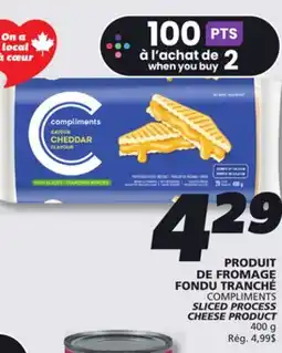 IGA COMPLIMENTS SLICED PROCESS CHEESE PRODUCT offer