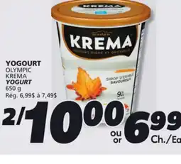 IGA OLYMPIC KREMA YOGURT offer