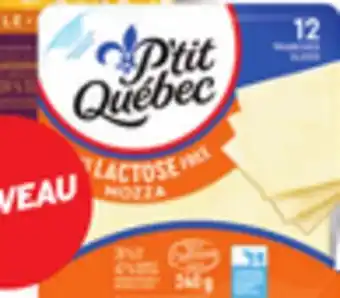 IGA P'TIT QUÉBEC CHEESE SLICES offer