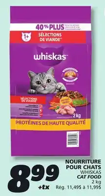 IGA WHISKAS CAT FOOD offer