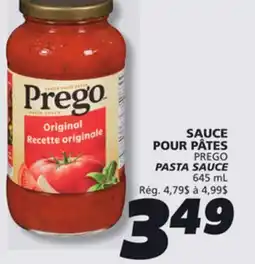 IGA PREGO PASTA SAUCE offer