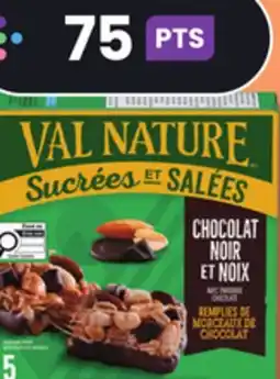 IGA VAL NATURE BARS OR SNACKS offer