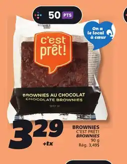 IGA C'EST PRÊT! BROWNIES offer