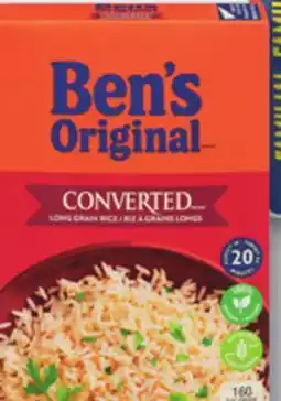 IGA BEN'S ORIGINAL CONVERTED (907 g), RICE SIDE DISH offer