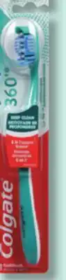 IGA COLGATE TOOTHBRUSH offer