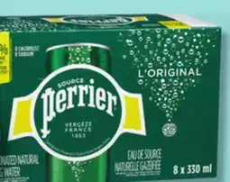 IGA MAISON PERRIER SPARKLING WATER offer