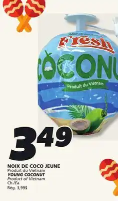 IGA YOUNG COCONUT offer