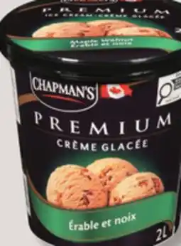 IGA CHAPMAN'S ICE CREAM offer