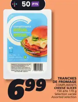 IGA COMPLIMENTS CHEESE SLICES offer