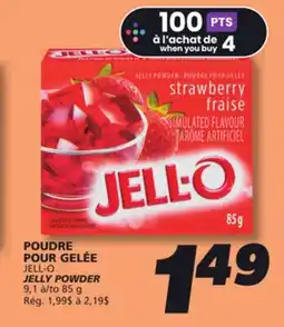 IGA JELL-O JELLY POWDER offer